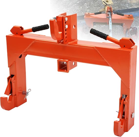 YINTATECH Heavy-Duty 3 Point Quick Hitch, 3000lbs Tractor Category 1