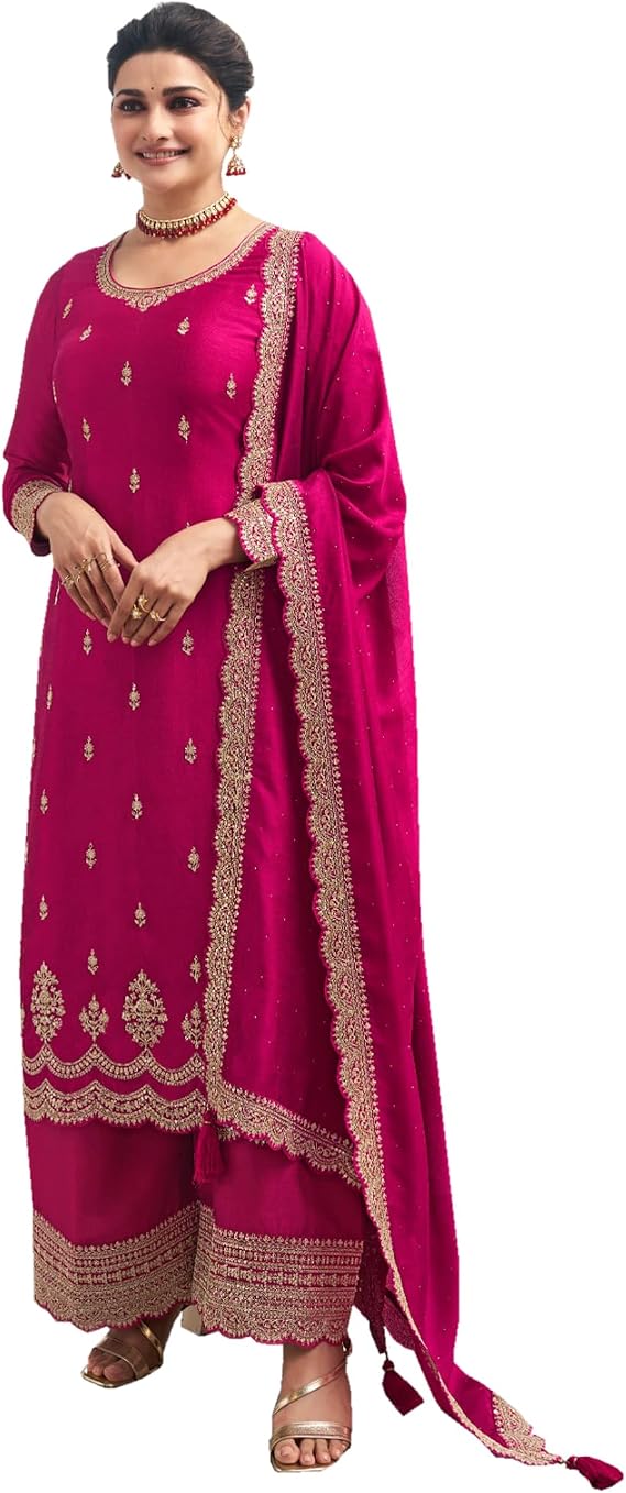 Ready to Wear Indian Beautiful Designer Shalwar Kameez with Dupatta Suits Pakistani Palazzo Dresses