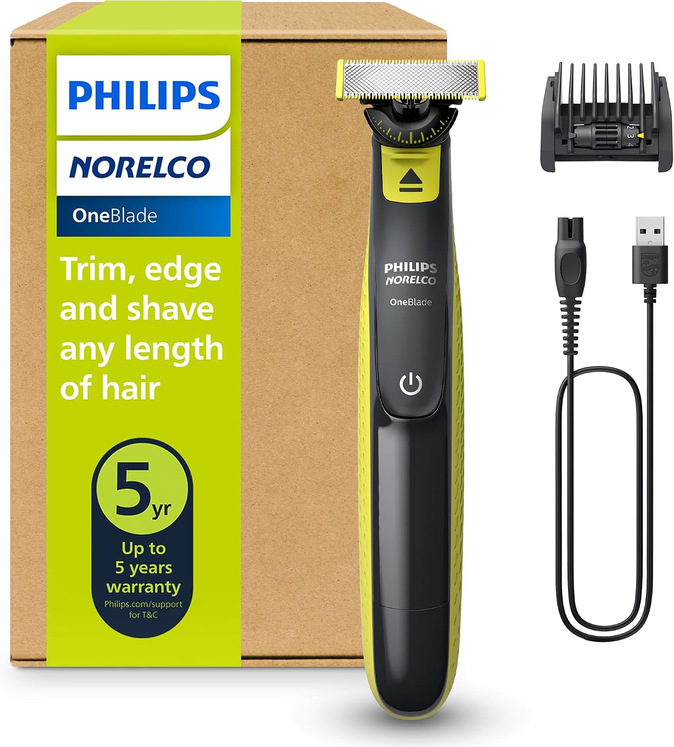 Philips Norelco OneBlade 360 Face Hybrid Shaver, QP272490