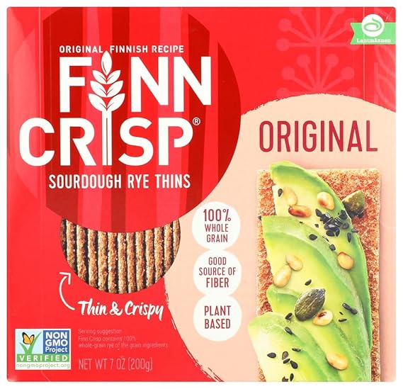 Finn Crisp Original Crisp Bread 7 OZ (Pack of 12)