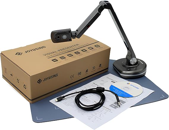 JOYUSING V500S USB Document Camera for Teachers 8MP Auto-Focus