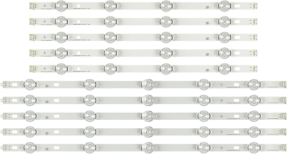 LED Strip Fit for LG INNOTEK DRT 3.0 50" A/B 6916L-1735A 6916L-1736A 50LB561V 50LB582B 50LB551V 50LB551U LC500DUE FG A4