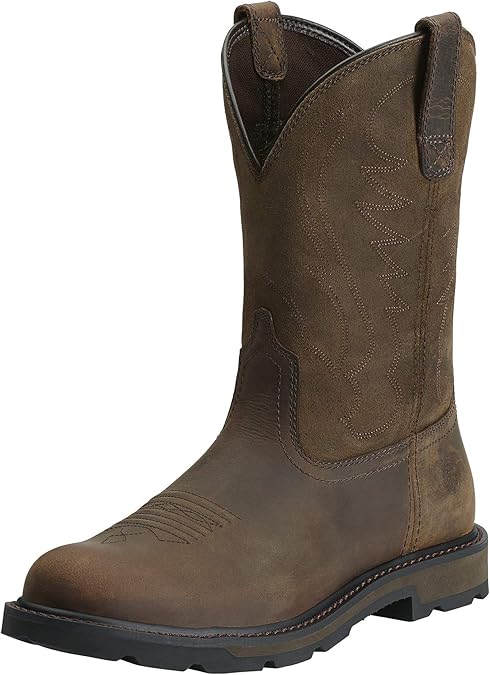 Ariat Mens Groundbreaker Pull On Work Boot