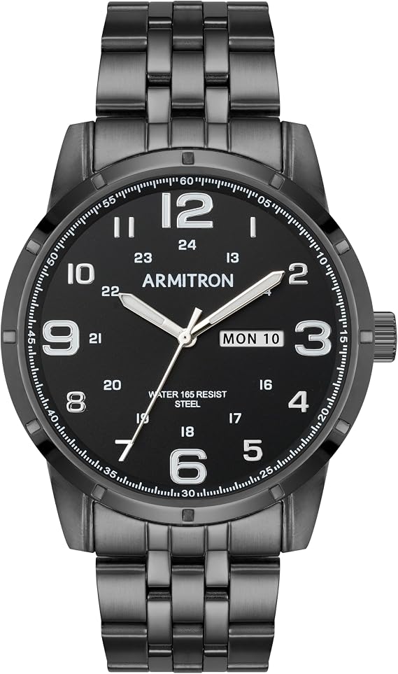 Armitron Men's Day-Date Function Bracelet Watch, 20-5398