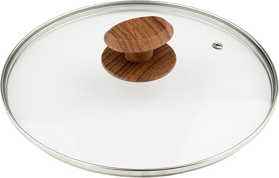 Barazzoni Granite Plus Eco Wood Lid cm 24 black/brown