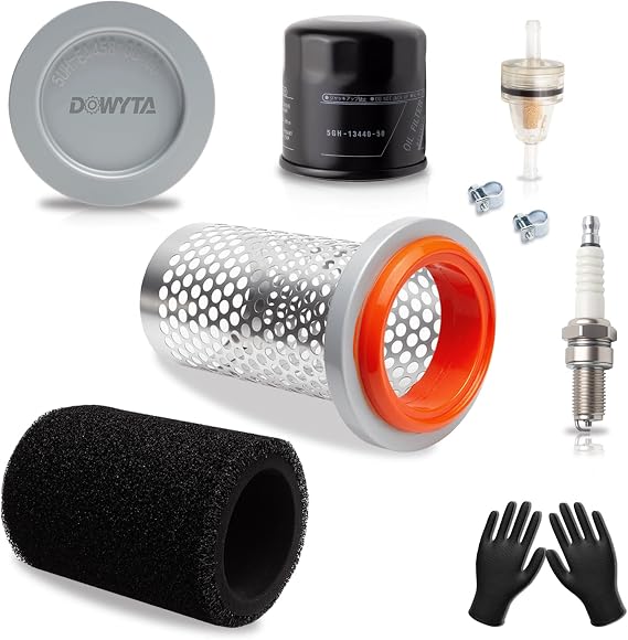 Air Filter & Guide Cage Cap Oil Filter & Spark Plug Kit