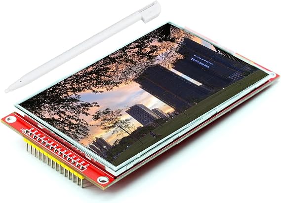 WWZMDiB TFT LCD Touch Display Module SPI Interface for Arduino (4", 480x320, ILI9488)