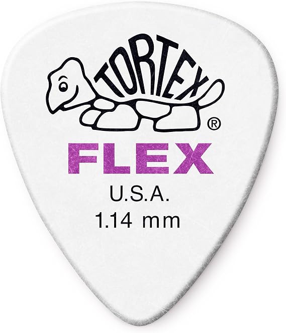 Jim Dunlop Tortex FlexTM Standard Pick 1.14MM - 72 Pack