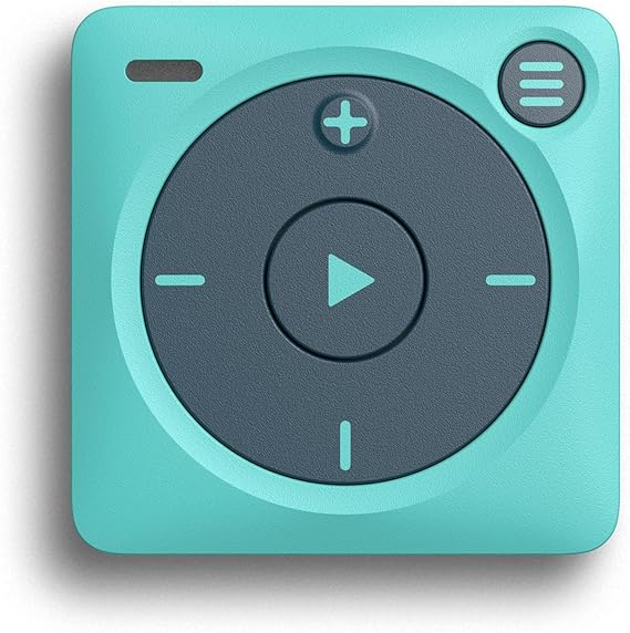 Mighty 3 Amazon Music Player Portable Screen-Free Offline Music for Kids & Fitness, Bluetooth & Wired Headphones, Stores 1000+ Songs, No Phone or WiFi Needed for Playback - Blue