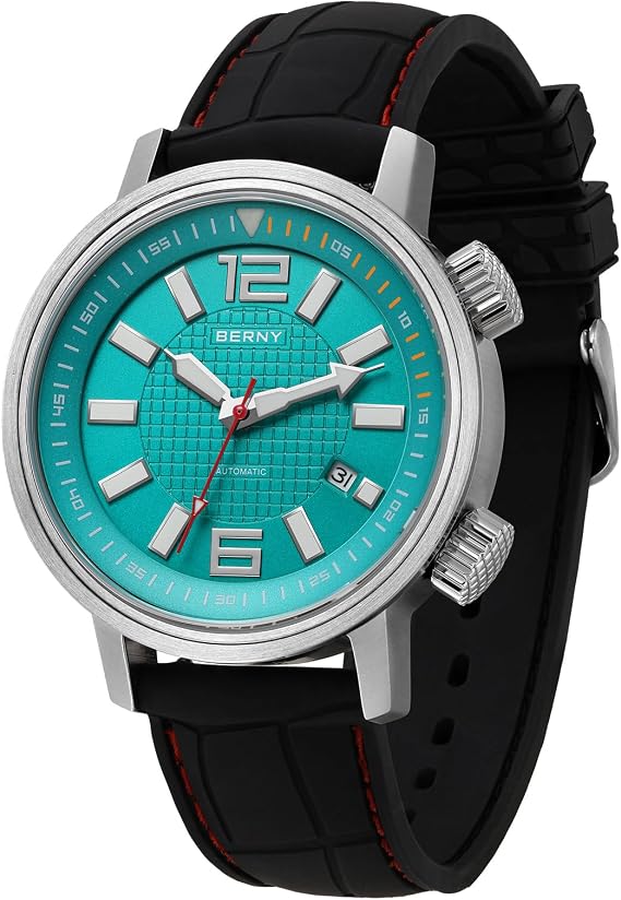 BERNY Diving Watch for Men Automatic Watch 20ATM Waterproof
