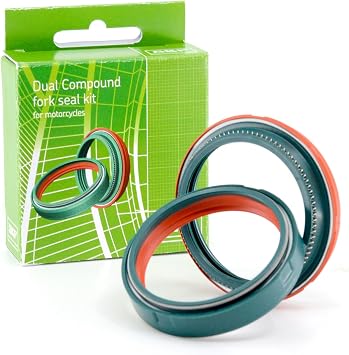 SKF DUAL-45S Dual Compound One Seal and Wiper Fork Seal Kit 45mm SHOWA