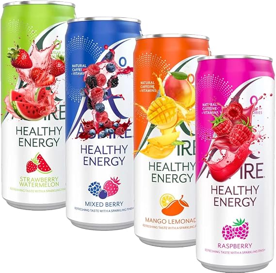 Asp Variety flavour Random Mixed Drink 330ml - Mango Lemonade and Raspberry,Strawberry & Watermelon & Mixed Berry Flavour (16 x Random Mixed Cans)