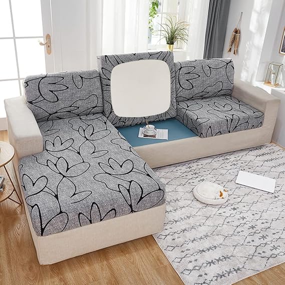 Sofa Seat Cover - High Elastic, Non-slip Living Room Sofa Cover
