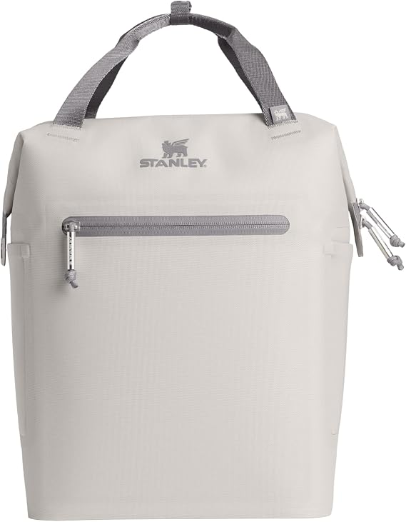 Stanley All Day Madeleine Backpack Soft Cooler 20 Can Cooler with Handle and Shoulder Straps Insulated Travel Bag with Zipper BPA-Free