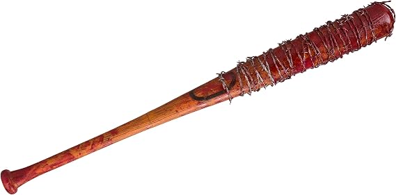 The Walking Dead, Negan Lucille's Baseball Bat, 32 inches, Role Play, Bloody Version.