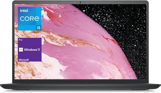 Dell Vostro 3520 Business Laptop, 15.6 FHD 120Hz Display, Intel Core i5-1235U Beats i7-1195G7, 16GB RAM, 512GB SSD, SD Card Reader, Webcam, HDMI, RJ-45, Wi-Fi, Windows 11 Pro, Black