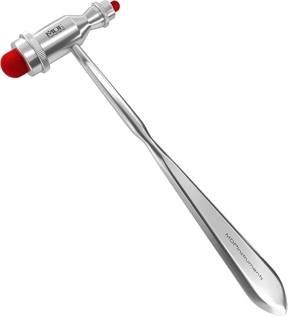 MDF Instruments Tromner Neurological Reflex Hammer, Red (MDF555-02)