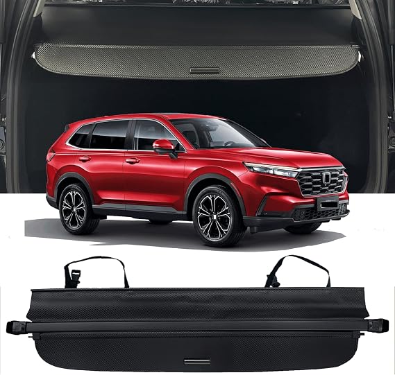 Honda OEM Retractable Cargo Cover Compatible with 2023 2024 2025 2026 Honda CR-V Trunk Cover Rear Security Shade Shielding Accessories