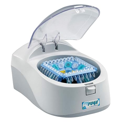 Benchmark Scientific MyFuge 12 C1012 Unlike Traditional Mini Centrifuge with Combi-Rotor, 100-240V US Plug