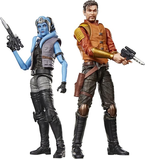 STAR WARS The Black Series Mission Vao & Carth Onasi, Knights of the Old Republic Premium Collectible 6 Inch Action Figure 2-Pack