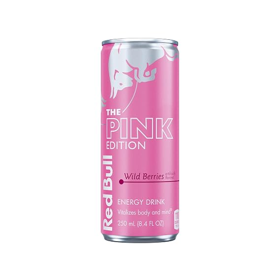 Red Bull Energy Drink, Wild Berries, Pink Edition