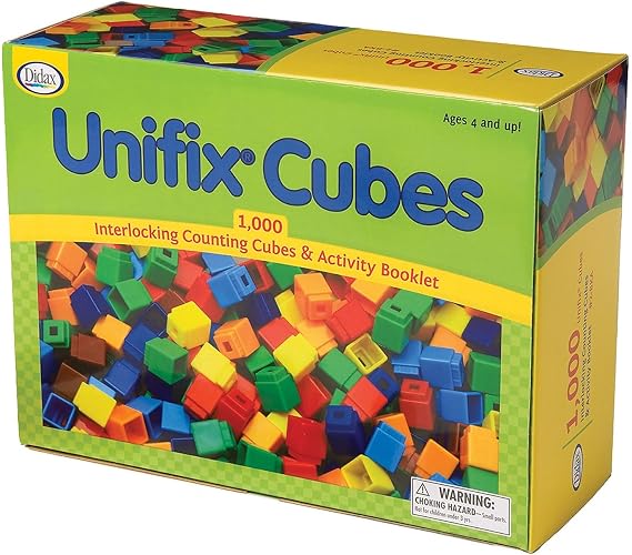 Didax Unifix Cubes, Set of 1000