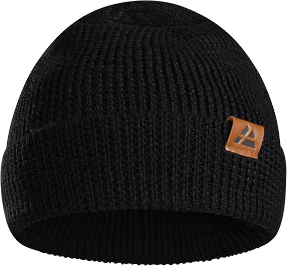 DANISH ENDURANCE Merino Wool Beanie, Warm Winter Hat for Outdoors | Merino Wool Beanie, Warm & Soft with Moisture-Wicking Comfort for Winter Outdoor Activities, Unisex
