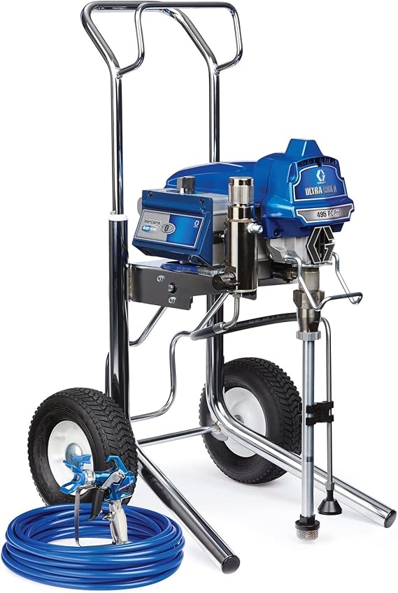 Graco Ultra Max II 495 PC Pro Electric Airless Paint Sprayer, Hi-Boy 17E857
