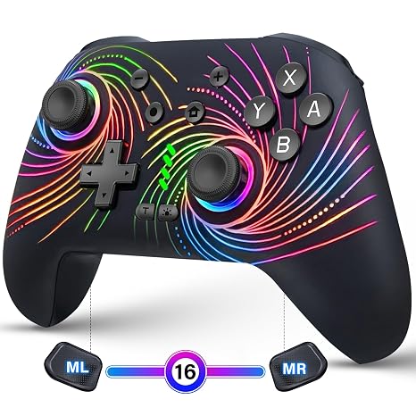Switch Controller for Nintendo Switch/Lite/OLED, Wireless Switch Controller