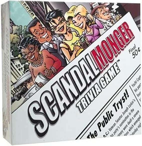 Scandal Monger Trivia Game