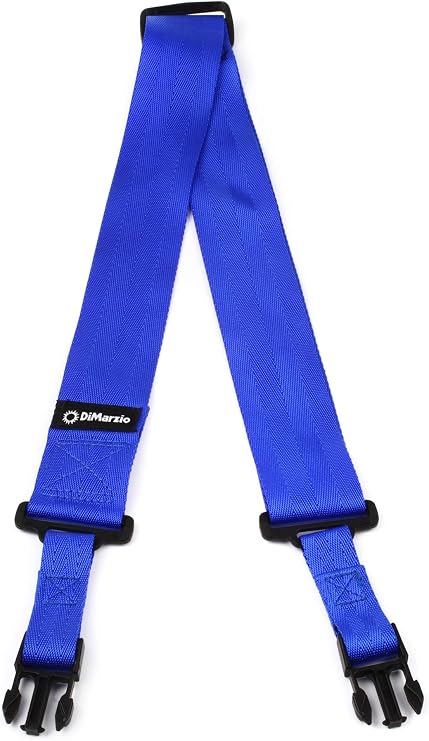 DiMarzio DD2200BK Shoulder Strap blue