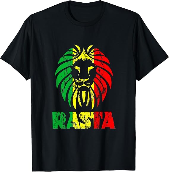 Reggae Clothing Men Women Jamaica Rasta Shirt T-Shirt