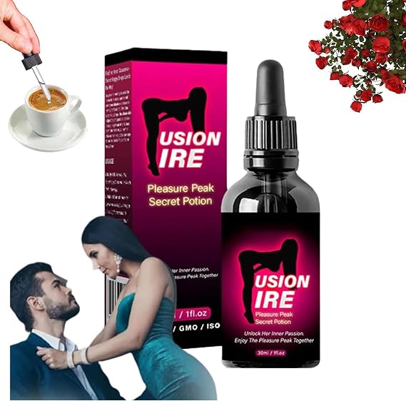 FusionFire Pleasure Peak Secret Potion - Secret Happy Drops, Happy Hormones Drops for Women, Enhancing Sensitivity and Pleasure, DesireFusion Passion Elixir (1pcs)