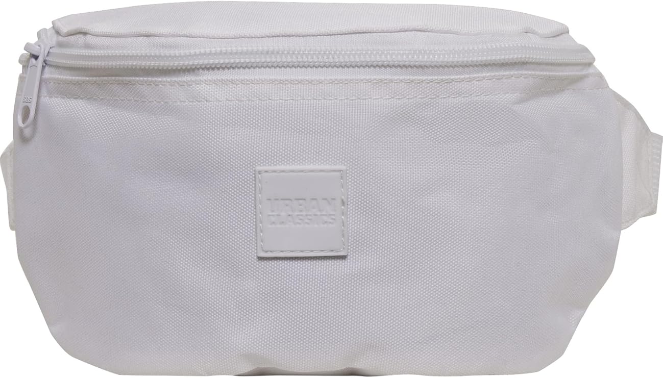 Urban Classics Unisex's Hip Bag, One Size, White, one size