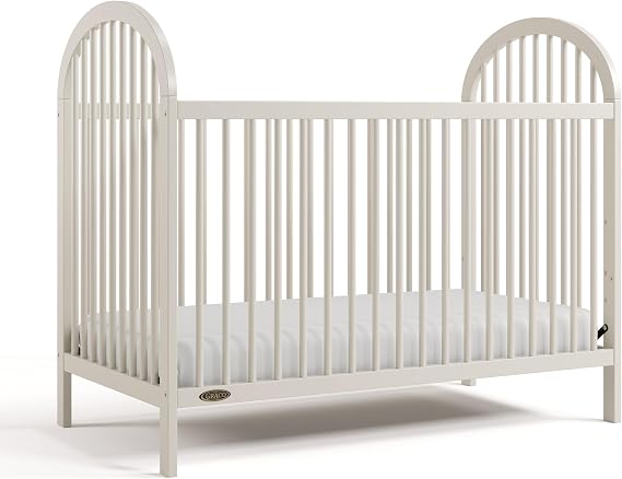 Graco Olivia 3-in-1 Convertible Crib, Frosted Oat