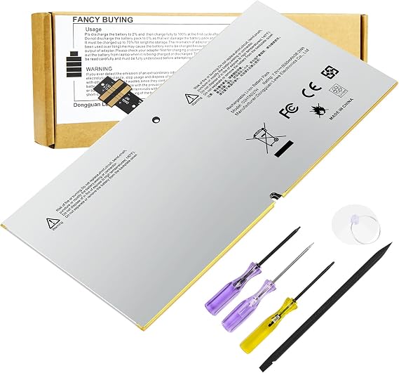 Fancy Buying G3HTA027H DYNR01 Laptop Battery Replacement for Microsoft Surface Pro4 Pro 4 1724 12.3 inch Tablet DYNRO1 G3HTA026H G3HTA027H (7.5V 38.2Wh 5087mAh)