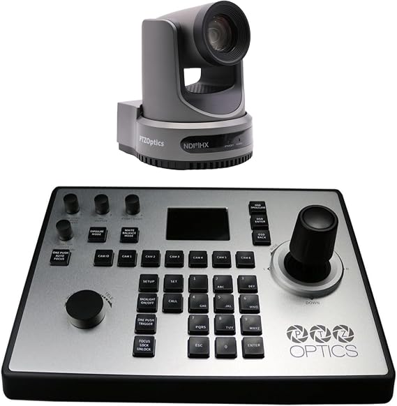 Ptzoptics Move Se Ptz Camera 30x Optical Zoom PT30X Se Gy G3 Plus Pt Joy G4 | 1080p60 Ptz with 30x Optical Zoom, Built-in Auto-Tracking, Sdi and HDMI and USB and Ip Outputs, Poe