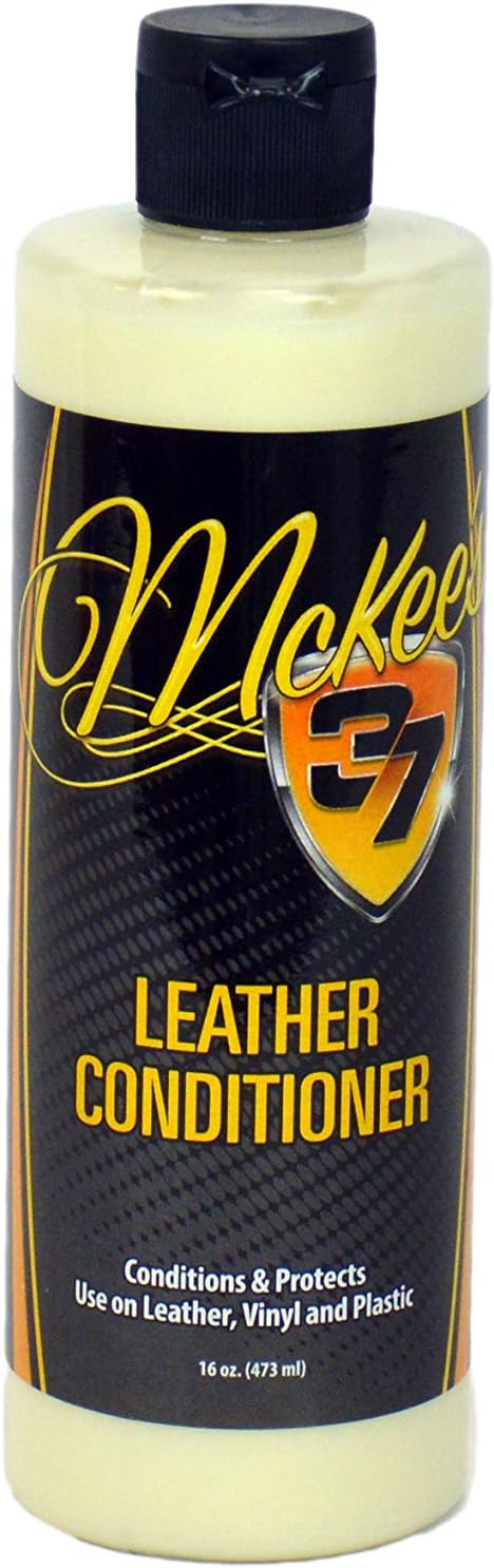 McKees 37 MK37-590 Leather Conditioner (Use on Smooth & Perforated Leather Enhances & Restores Look/Feel/Smell), 16 oz.