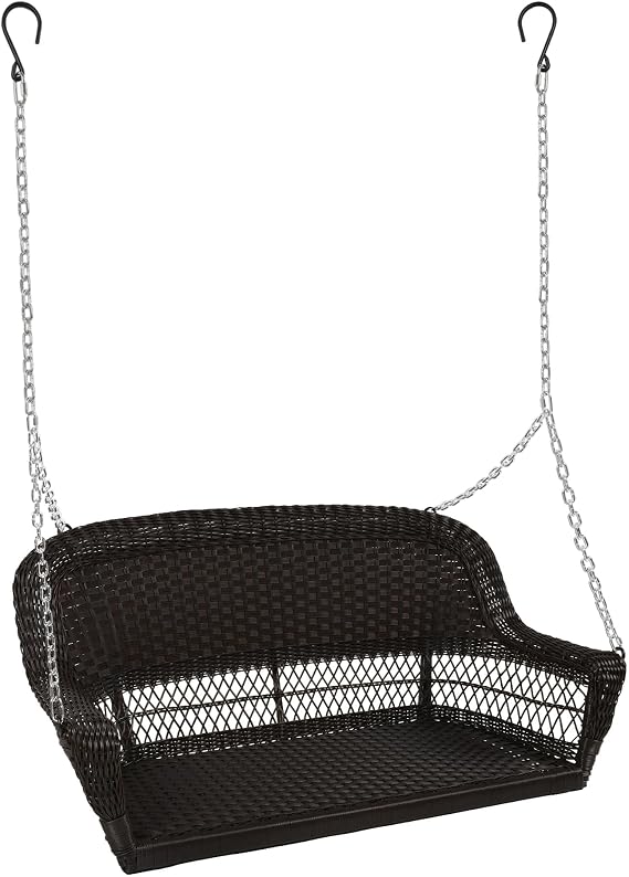 Jeco W00202S-A Resin Wicker, Espresso