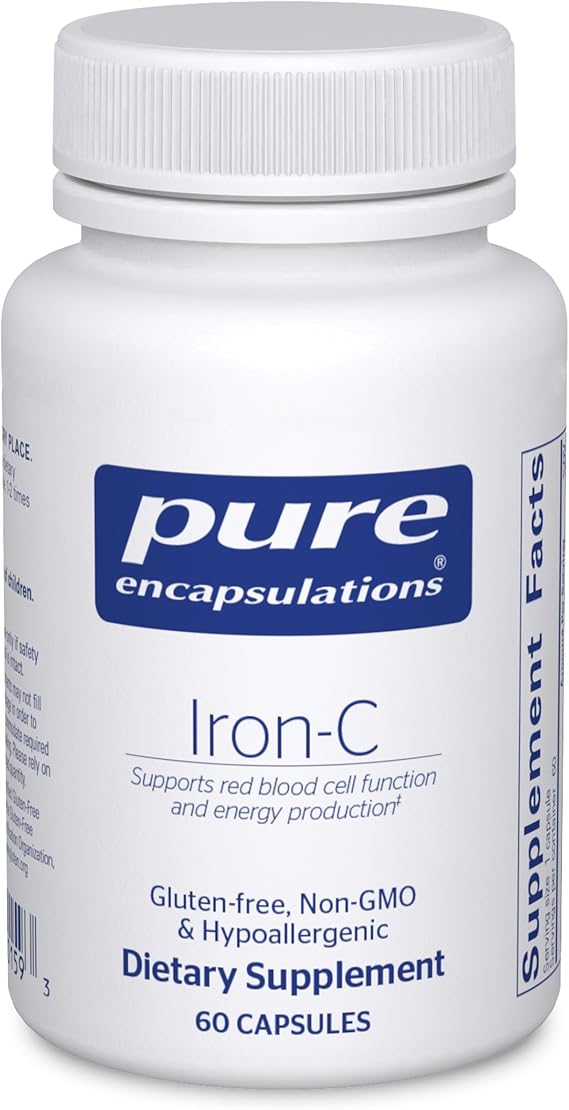 Pure Encapsulations Iron-C, 60 Capsules