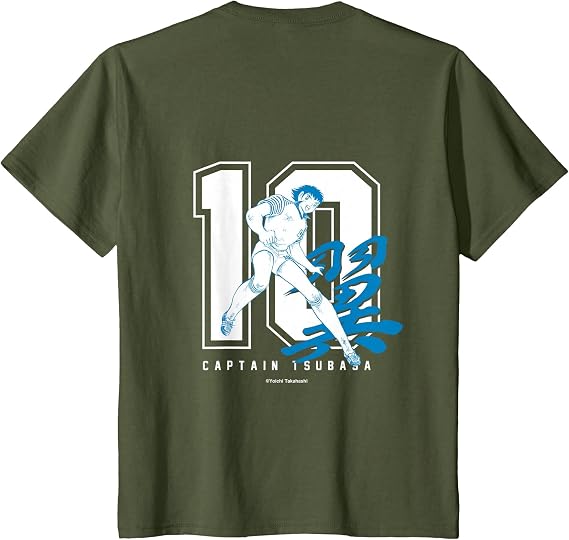 Back Print Captain Tsubasa Tsubasa Ozora(Number 10) T-Shirt