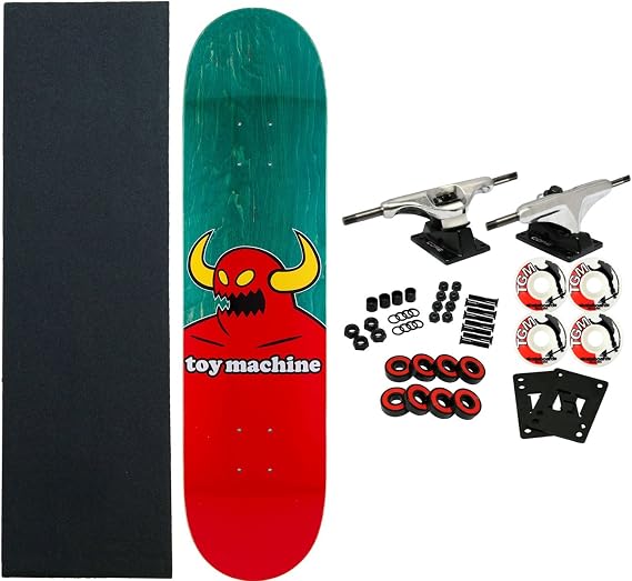 TOY MACHINE Complete Pro Skateboard Monster (Assorted Colors) 8.125