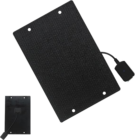 Solar Panel Charger, High Efficiency Portable Charging Device, Compact and Lightweight Solar Powers Bank for Smartphones, Tablets and Outdoor Camping, 7.8 x 5.24 inches