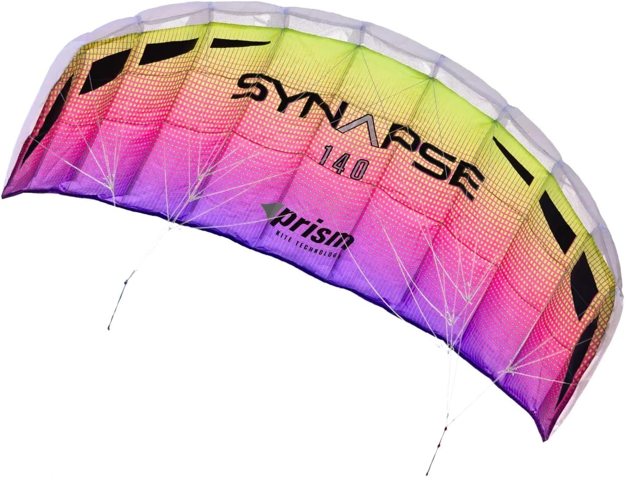 Prism Kite Technology Synapse 140 Dual-line Parafoil Kite - an Ideal Entry Level Kite to Dual-line Kiting, Polyester, Plasma