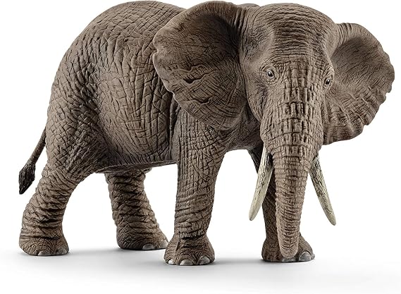 Schleich Wild Life - African Elephant Figurine - Kids Ages 3+ | 14761