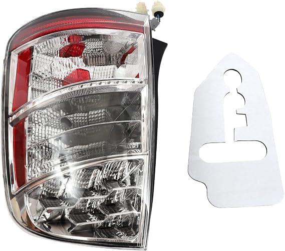 Tail Light FOR Toyota Pri 2004 2005 2006 2007 2008 2009 Rear Tail Light Lamp (Passenger Side (Right))