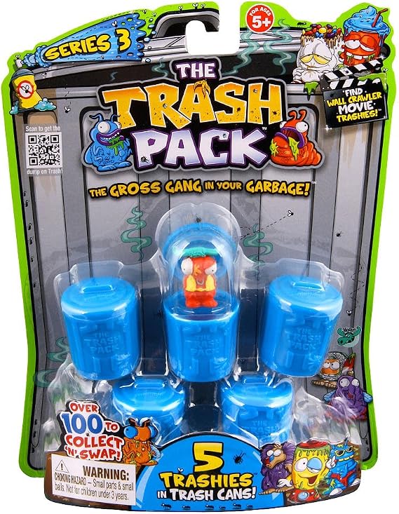Trash Pack Series 3-5 Trashies Blister Pack