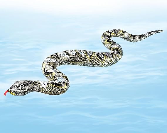 Realistic Snakes | Foldable Realistic Swimming Floating Toy,Fake Snake Toy - for Pool Games Summer Parties Family Activities Beach Vacations Carnivals Birthdays Garden