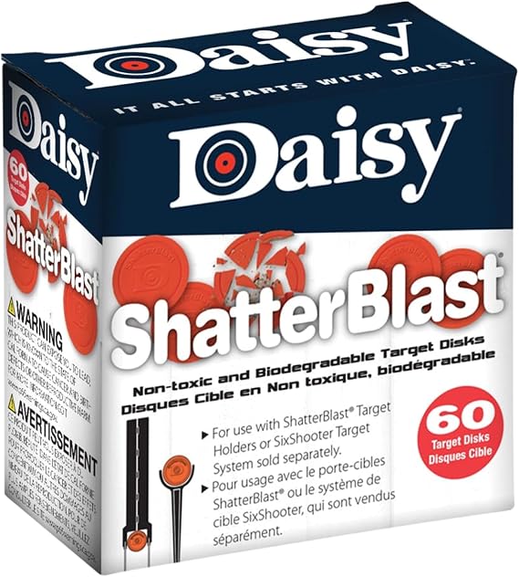 Gamo Daisy Shatterblast Refill Disks, 60 Pack