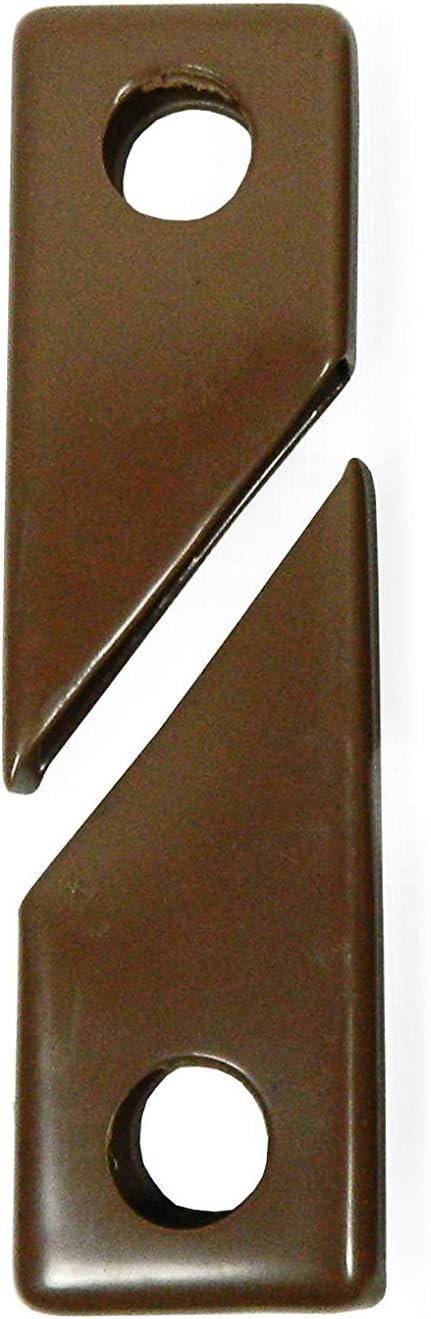 Gettysburg Flag Works Flagpole Snap Cover Pair (Qty 2) for Noise Reduction on in ground flagpole Clips, Brown